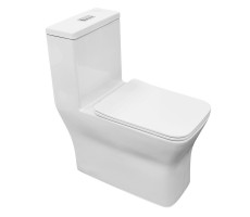 Унитаз-моноблок Azario AZ-8608 сиденье дюропласт микролифт