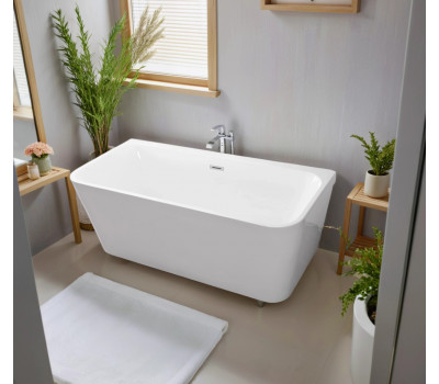 Ванна акриловая 170х75 см Loranto CS-04-170 пристенная, в комплекте с сифоном и опорными ножками Ванна акриловая 170х75 см Loranto CS-04-170 пристенная, в комплекте с сифоном и опорными ножками