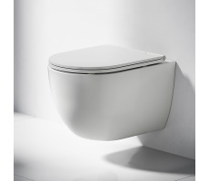 Унитаз подвесной, смыв Tornado DEA DESIGN DD1815 01 с сиденьем slim/soft-close