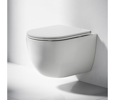 Унитаз подвесной, смыв Tornado DEA DESIGN DD1815 01 с сиденьем slim/soft-close