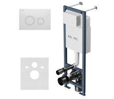 Инсталляция для подвесного унитаза с клавишей AM.PM ErgoFit L I012711.0101 белый 