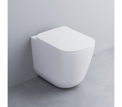 Унитаз приставной безободковый CIELO Smile SMVASK TL цвет тольк