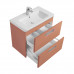 Тумба под раковину Roca The Gap Original 60 ZRU9307837 подвесная, 2 ящика, терракота Тумба под раковину Roca The Gap Original 60 ZRU9307837 подвесная, 2 ящика, терракота