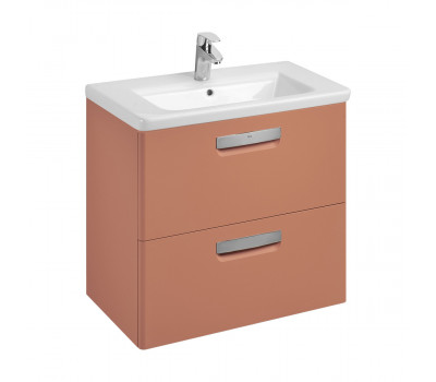 Тумба под раковину Roca The Gap Original 70 ZRU9307838 подвесная, 2 ящика, терракота Тумба под раковину Roca The Gap Original 70 ZRU9307838 подвесная, 2 ящика, терракота