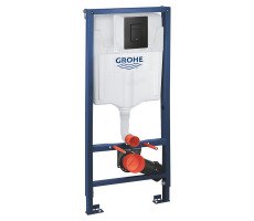 Инсталляция для подвесного унитаза 4 в 1 Grohe Rapid SL 39939000 черный