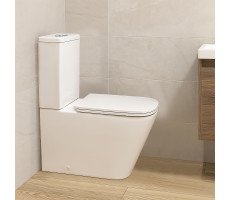 Унитаз-компакт Azario Etéreo AZ-8203 безободковый, система смыва "Скрытое Торнадо", с быстросъемным сиденьем микролифт Унитаз-компакт Azario Etéreo AZ-8203 безободковый, система смыва "Скрытое Торнадо", с быстросъемным сиденьем микролифт