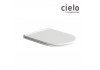 Сиденье с крышкой для унитаза CIELO Smile CPVSMNEWF Soft Close, ультратонкое (белый)