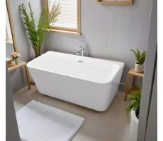 Ванна акриловая 170х75 см Loranto CS-04-170 пристенная, в комплекте с сифоном и опорными ножками Ванна акриловая 170х75 см Loranto CS-04-170 пристенная, в комплекте с сифоном и опорными ножками