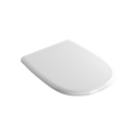 Сиденье для унитазов сьемное из дюропласта GLOBO Daily DNR20BO цвет белый матовый/хром микролифт