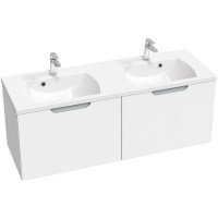 Тумба под раковину Ravak SD Classic II 130 X000001483 подвесная Белая Серая