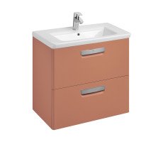 Тумба под раковину Roca The Gap Original 70 ZRU9307838 подвесная, 2 ящика, терракота Тумба под раковину Roca The Gap Original 70 ZRU9307838 подвесная, 2 ящика, терракота