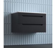 Тумба подвесная Style Line Остин под раковину Фортуна 80 2 ящ графит эмаль PLUS ЛС-00002404 Тумба подвесная Style Line Остин под раковину Фортуна 80 2 ящ графит эмаль PLUS ЛС-00002404