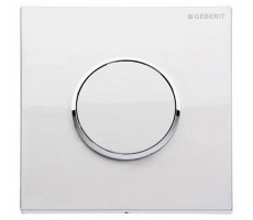 Система управления смывом писсуара Geberit 116.015.KJ.1 белый/глянцевый хром Система управления смывом писсуара Geberit 116.015.KJ.1 белый/глянцевый хром