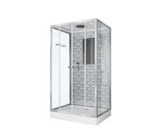 Душевая кабина Niagara Luxe NG-7772QW (1200x900х2100) низкий поддон стенки СЕРЕБРО Душевая кабина Niagara Luxe NG-7772QW (1200x900х2100) низкий поддон стенки СЕРЕБРО
