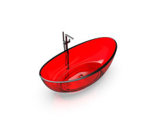 Ванна отдельностоящая 180х93 Knief Oval Shape 70001040 цвет Rubin # 040