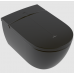 Унитаз-биде подвесной Villeroy&Boch Viclean V0E200R7 CeramicPlus, цвет-Pure Black