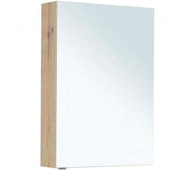 Зеркальный шкаф Aquanet Алвита New 60 дуб веллингтон белый 