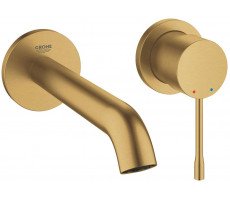 Смеситель для раковины на 2 отверстия Grohe Essence 19408GN1 холодный рассвет матовый 