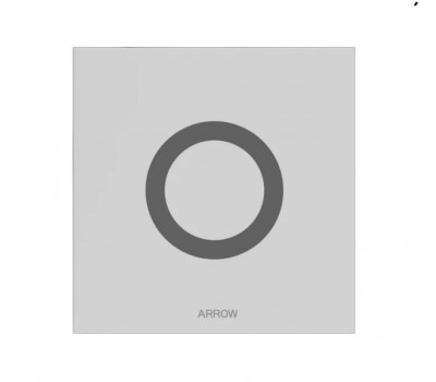 Кнопка смыва для писсуара ARROW AG7109AB, инфракрасная, нержавеющая сталь 