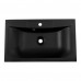 Раковина из искуственного мрамора Art&Max AM-LAV-750-MR-FP-Nero 