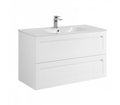 База под раковину Art&Max AM-Platino-1000-2C-SO-BM-Cer Белый матовый 