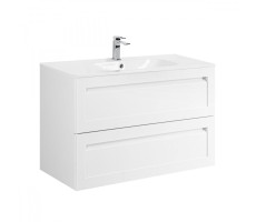 База под раковину Art&Max PLATINO AM-Platino-900-2C-SO-BM-Cer Белый матовый