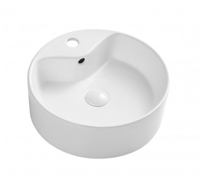 AQUAme AQM5009 Раковина настольная белый глянцевый 