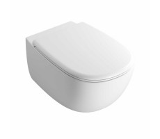 Унитаз подвесной безободковый GLOBO Daily DNS02BO цвет белый матовый Унитаз подвесной безободковый GLOBO Daily DNS02BO цвет белый матовый