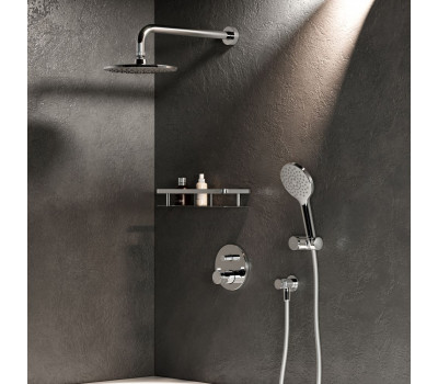 Набор: смеситель с термостатом на 2 потребителя AM.PM X-Joy FT85A1RH10 Хром Набор: смеситель с термостатом на 2 потребителя AM.PM X-Joy FT85A1RH10 Хром