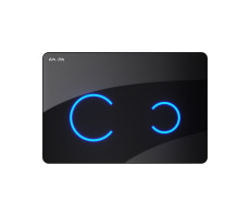 Клавиша для инсталляции Touchless Pro, сенсорная бесконтактная, стекло AM.PM Touch Pro I0450B38 Черный Клавиша для инсталляции Touchless Pro, сенсорная бесконтактная, стекло AM.PM Touch Pro I0450B38 Черный