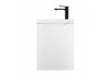 База под раковину Art&Max Liberty-400-1D-SO-BL-R Bianco Lucido