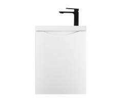 База под раковину Art&Max Liberty-400-1D-SO-BL-R Bianco Lucido