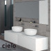 Раковина накладная на столешницу Ø40 Ceramica CIELO Shui SHBA40 белая глянцевая Раковина накладная на столешницу Ø40 Ceramica CIELO Shui SHBA40 белая глянцевая
