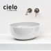 Раковина накладная на столешницу Ø40 Ceramica CIELO Shui SHBA40 белая глянцевая Раковина накладная на столешницу Ø40 Ceramica CIELO Shui SHBA40 белая глянцевая