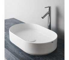 Раковина накладная на столешницу 60х38 см Ceramica CIELO Shui Comfort SHCOLAO60 цвет белый
