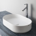 Раковина накладная на столешницу 60х38 см Ceramica CIELO Shui Comfort SHCOLAO60 цвет белый Раковина накладная на столешницу 60х38 см Ceramica CIELO Shui Comfort SHCOLAO60 цвет белый