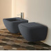 Унитаз подвесной Ceramica CIELO Shui Comfort  SHCOVSK CM Rimless безободковый. цвет Cemento