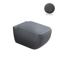 Унитаз подвесной Ceramica CIELO Shui Comfort  SHCOVSK CM Rimless безободковый. цвет Cemento