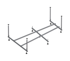 Каркас для ванны, универсальный 170х110 см AM.PM Like W80A-170U110W-R Серый 