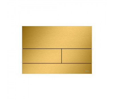 Металлическая панель смыва для унитазов TECE TECEsquare 9240838 с цветным PVD покрытием Сатин позолоченный Металлическая панель смыва для унитазов TECE TECEsquare 9240838 с цветным PVD покрытием Сатин позолоченный