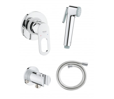 Готовый комплект для гиг душа Grohe BauLoop 129189 хром