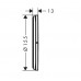 Вентиль Hansgrohe ShowerSelect Comfort S 15558670 переключающий 1/2" цвет-черный матовый Вентиль Hansgrohe ShowerSelect Comfort S 15558670 переключающий 1/2" цвет-черный матовый