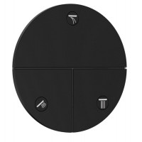 Вентиль Hansgrohe ShowerSelect Comfort S 15558670 переключающий 1/2" цвет-черный матовый