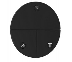 Вентиль Hansgrohe ShowerSelect Comfort S 15558670 переключающий 1/2" цвет-черный матовый Вентиль Hansgrohe ShowerSelect Comfort S 15558670 переключающий 1/2" цвет-черный матовый