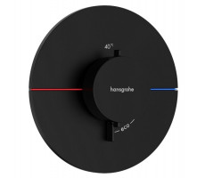 Смеситель для душа Hansgrohe ShowerSelect Comfort S 15559670 цвет-черный матовый Смеситель для душа Hansgrohe ShowerSelect Comfort S 15559670 цвет-черный матовый