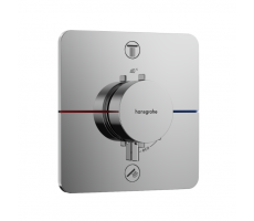Смеситель для душа Hansgrohe ShowerSelect Comfort Q 15583000 на 2 потребителя, настенный встраиваемый, цвет-хром