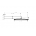 Верхний душ 30 см Hansgrohe Raindance Alive 24540670 цвет-черный матовый