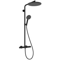 Душевая стойка Hansgrohe Raindance Alive 24592670 цвет-чёрный матовый