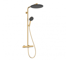 Душевая стойка Hansgrohe Raindance Alive 24592990 цвет-полированное золото Душевая стойка Hansgrohe Raindance Alive 24592990 цвет-полированное золото