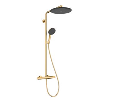 Душевая стойка Hansgrohe Raindance Alive 24592990 цвет-полированное золото Душевая стойка Hansgrohe Raindance Alive 24592990 цвет-полированное золото